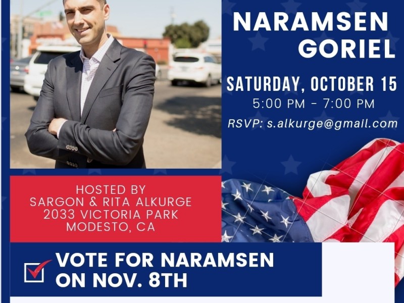 Meet and greet event held for Naramsin Goreil in Modesto on October 15,&nbsp;2022